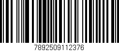 Código de barras (EAN, GTIN, SKU, ISBN): '7892509112376'