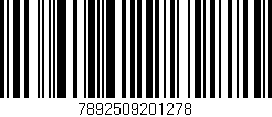 Código de barras (EAN, GTIN, SKU, ISBN): '7892509201278'