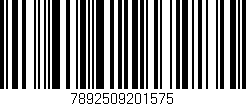 Código de barras (EAN, GTIN, SKU, ISBN): '7892509201575'