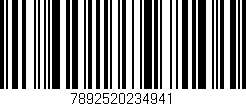 Código de barras (EAN, GTIN, SKU, ISBN): '7892520234941'