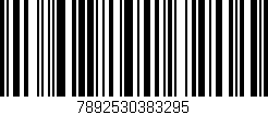 Código de barras (EAN, GTIN, SKU, ISBN): '7892530383295'
