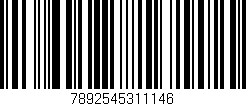 Código de barras (EAN, GTIN, SKU, ISBN): '7892545311146'