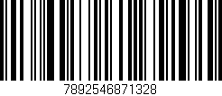 Código de barras (EAN, GTIN, SKU, ISBN): '7892546871328'