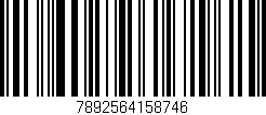 Código de barras (EAN, GTIN, SKU, ISBN): '7892564158746'