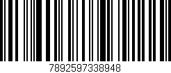 Código de barras (EAN, GTIN, SKU, ISBN): '7892597338948'