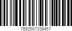 Código de barras (EAN, GTIN, SKU, ISBN): '7892597339457'