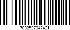 Código de barras (EAN, GTIN, SKU, ISBN): '7892597347421'
