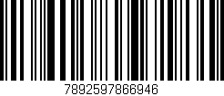 Código de barras (EAN, GTIN, SKU, ISBN): '7892597866946'