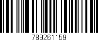 Código de barras (EAN, GTIN, SKU, ISBN): '789261159'