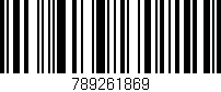 Código de barras (EAN, GTIN, SKU, ISBN): '789261869'