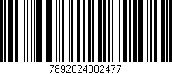 Código de barras (EAN, GTIN, SKU, ISBN): '7892624002477'