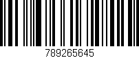 Código de barras (EAN, GTIN, SKU, ISBN): '789265645'