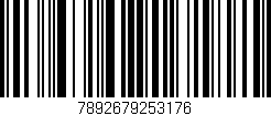 Código de barras (EAN, GTIN, SKU, ISBN): '7892679253176'