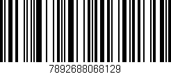 Código de barras (EAN, GTIN, SKU, ISBN): '7892688068129'