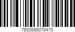 Código de barras (EAN, GTIN, SKU, ISBN): '7892688078470'