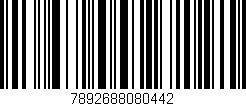 Código de barras (EAN, GTIN, SKU, ISBN): '7892688080442'