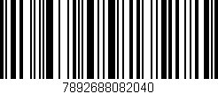 Código de barras (EAN, GTIN, SKU, ISBN): '7892688082040'