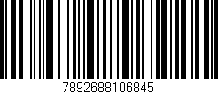 Código de barras (EAN, GTIN, SKU, ISBN): '7892688106845'