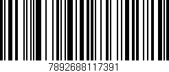 Código de barras (EAN, GTIN, SKU, ISBN): '7892688117391'