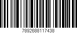 Código de barras (EAN, GTIN, SKU, ISBN): '7892688117438'