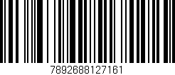 Código de barras (EAN, GTIN, SKU, ISBN): '7892688127161'