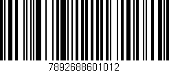 Código de barras (EAN, GTIN, SKU, ISBN): '7892688601012'