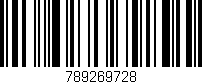 Código de barras (EAN, GTIN, SKU, ISBN): '789269728'