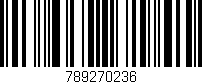Código de barras (EAN, GTIN, SKU, ISBN): '789270236'
