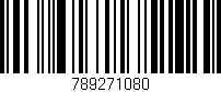 Código de barras (EAN, GTIN, SKU, ISBN): '789271080'