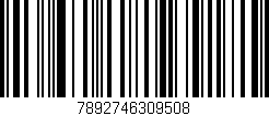 Código de barras (EAN, GTIN, SKU, ISBN): '7892746309508'
