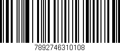 Código de barras (EAN, GTIN, SKU, ISBN): '7892746310108'