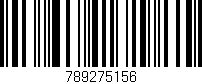 Código de barras (EAN, GTIN, SKU, ISBN): '789275156'