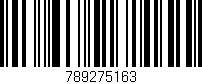 Código de barras (EAN, GTIN, SKU, ISBN): '789275163'