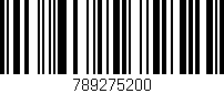 Código de barras (EAN, GTIN, SKU, ISBN): '789275200'