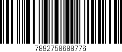 Código de barras (EAN, GTIN, SKU, ISBN): '7892758688776'