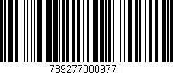 Código de barras (EAN, GTIN, SKU, ISBN): '7892770009771'
