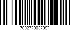 Código de barras (EAN, GTIN, SKU, ISBN): '7892770037897'
