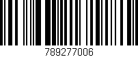 Código de barras (EAN, GTIN, SKU, ISBN): '789277006'