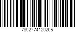 Código de barras (EAN, GTIN, SKU, ISBN): '7892774120205'