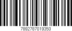 Código de barras (EAN, GTIN, SKU, ISBN): '7892787019350'