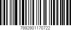 Código de barras (EAN, GTIN, SKU, ISBN): '7892801170722'