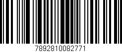 Código de barras (EAN, GTIN, SKU, ISBN): '7892810082771'
