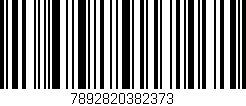 Código de barras (EAN, GTIN, SKU, ISBN): '7892820382373'
