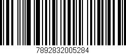 Código de barras (EAN, GTIN, SKU, ISBN): '7892832005284'