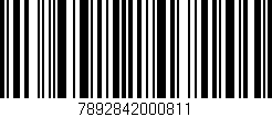 Código de barras (EAN, GTIN, SKU, ISBN): '7892842000811'