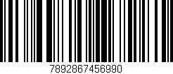 Código de barras (EAN, GTIN, SKU, ISBN): '7892867456990'