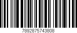Código de barras (EAN, GTIN, SKU, ISBN): '7892875743808'