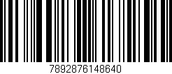 Código de barras (EAN, GTIN, SKU, ISBN): '7892876148640'