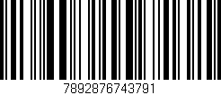 Código de barras (EAN, GTIN, SKU, ISBN): '7892876743791'