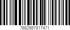 Código de barras (EAN, GTIN, SKU, ISBN): '7892887917471'